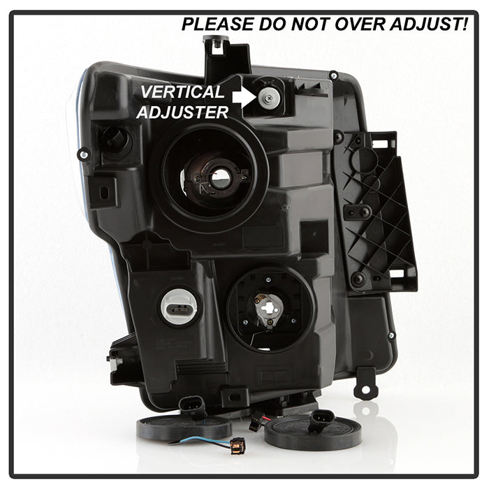 Xtune Nissan Titan (Halogen Only) 06-20 Projector Headlights Chrome PRO-JH-NTI16-LBBRL-C 9049248