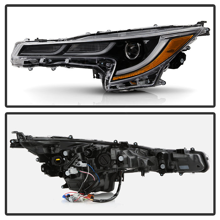xTune Toyota Corolla 18-20 L LE US Built LED Proj Headlights-SE Style Black PRO-JH-TCOL20LUS-LED-BK 9949326