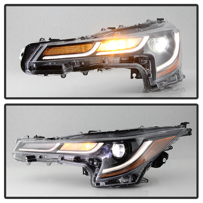 xTune Toyota Corolla 18-20 L LE US Built LED Proj Headlights-SE Style Black PRO-JH-TCOL20LUS-LED-BK 9949326