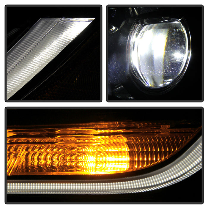 xTune Toyota Corolla 18-20 L LE US Built LED Proj Headlights-SE Style Black PRO-JH-TCOL20LUS-LED-BK 9949326