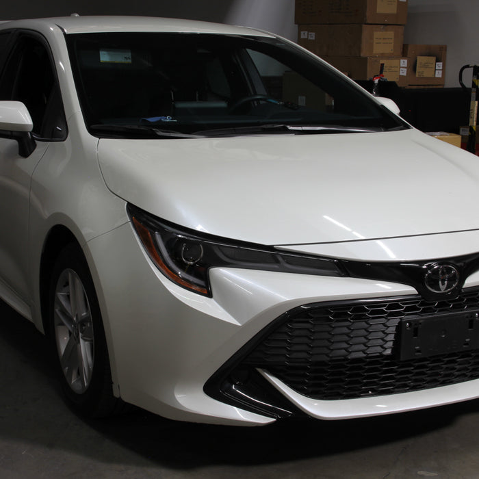 xTune Toyota Corolla 18-20 L LE US Built LED Proj Headlights-SE Style Black PRO-JH-TCOL20LUS-LED-BK 9949326