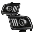 Spyder Ford Mustang 05-08 V2 High-Power LED Headlights - Black PRO-YD-FM05AP-BK 5088192