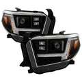 SPYDER Signature 14-21 Toyota Tundra SR/SR5 Projector Headlights - Black (PRO-YD-TTU14V2SI-SBSEQ-BK) 5088802