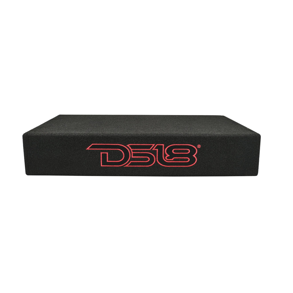 10" Active Subwoofer Shallow Enclosure with 10" Passive Subwoofer For Pickup Trucks