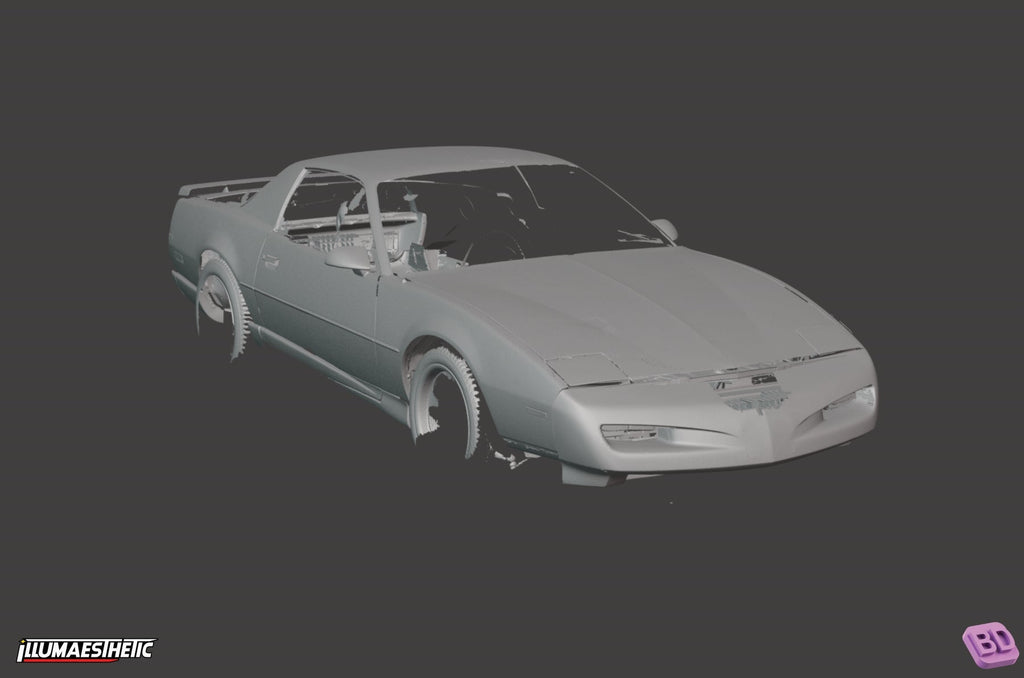 Pontiac Firebird 3D Scan (1991)