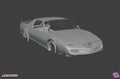 Pontiac Firebird 3D Scan (1991)