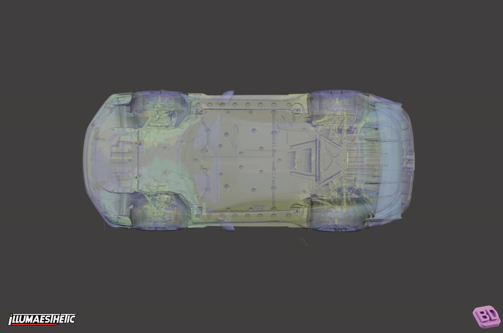 Porsche 911 GT3 RS (992) 3D Scan (2022+)