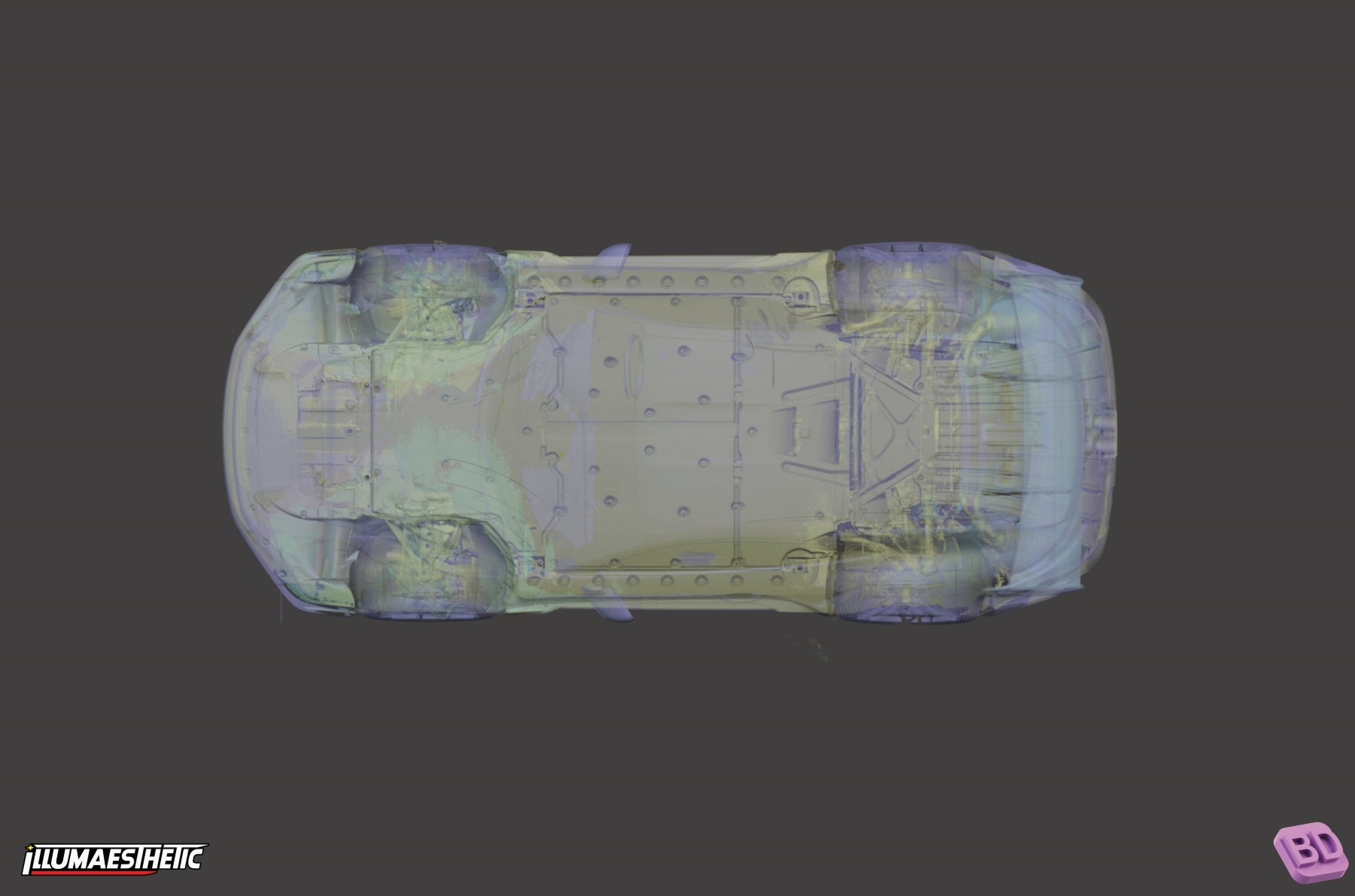 Porsche 911 GT3 RS (992) 3D Scan (2022+)