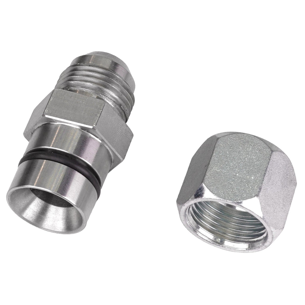 Power Driven 10 AN Block Oil Drain Fitting 89-07 Dodge Cummins