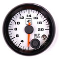 Power Driven White 2-1/16" 2000-Degree Pyrometer Gauge (EGT) with Warning