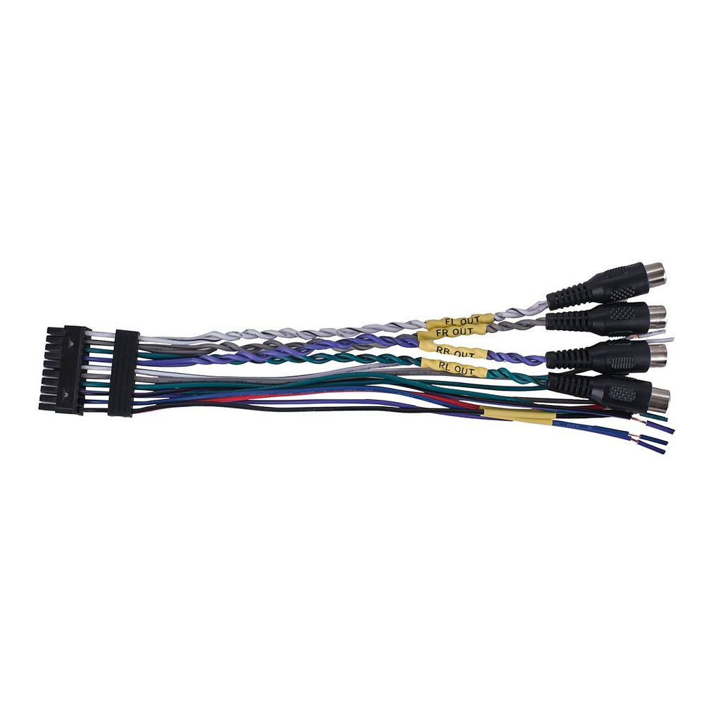 4-Channel Lossless Audio Line Output Converter with Auto Turn-On And Speaker Emulator