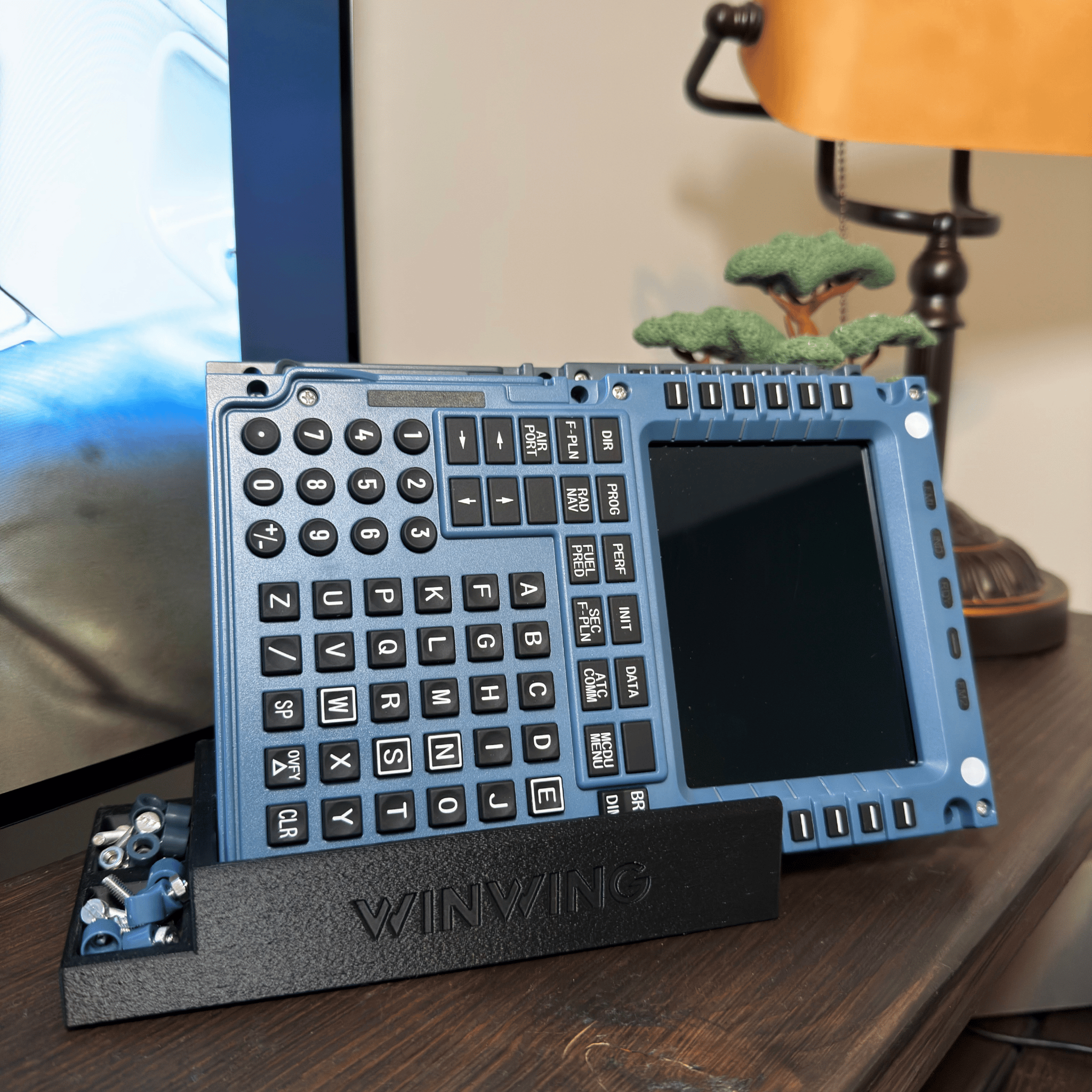 WinCtrl Dual Panel Desk Stand for MCDU & PFP
