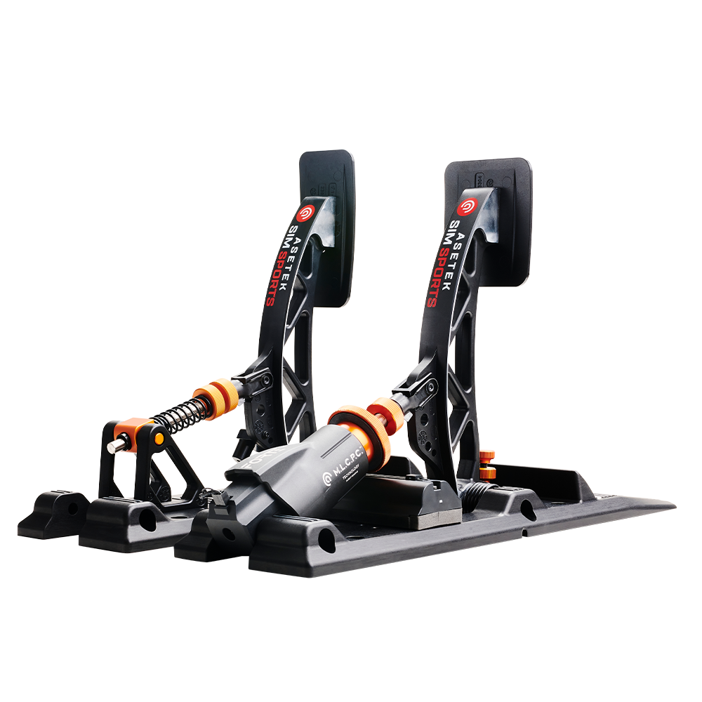 Asetek SimSports Forte® S Series Brake and Throttle Pedals OPEN BOX