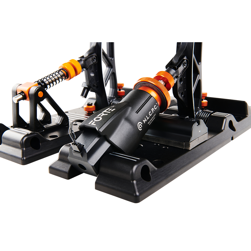 Asetek SimSports Forte® S Series Brake and Throttle Pedals OPEN BOX