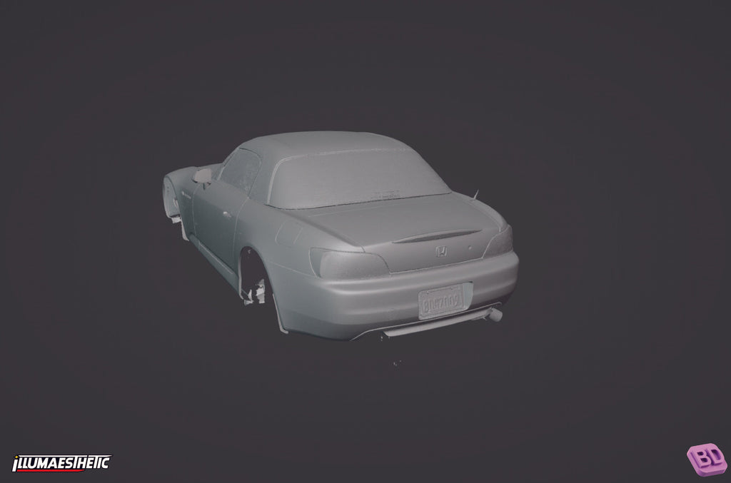 Honda S2000 (AP1) 3D Scan (1999-2003)