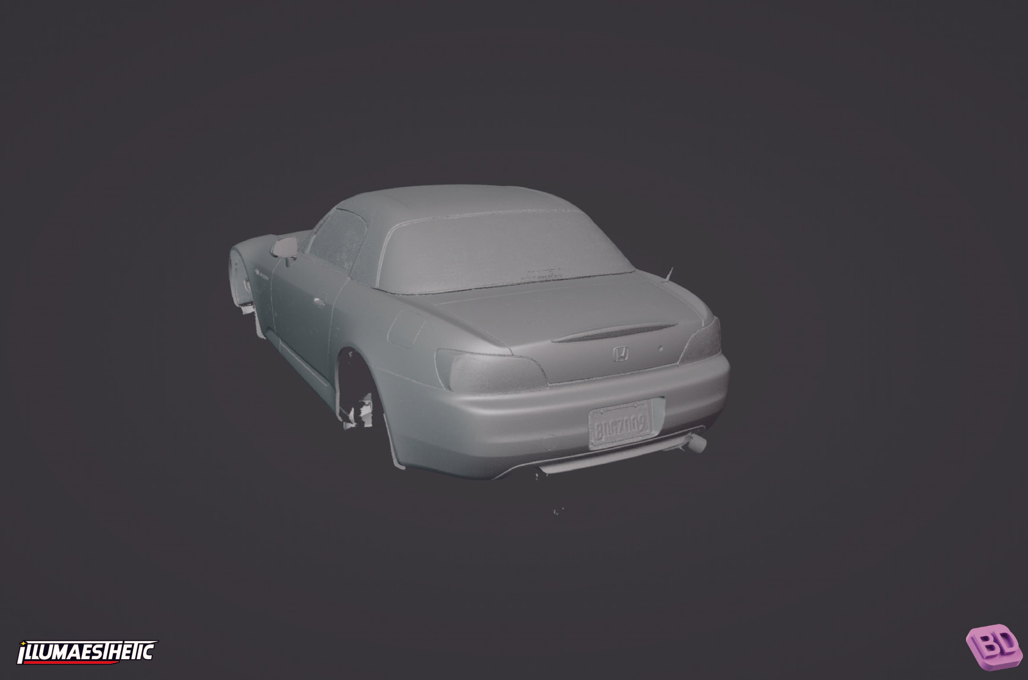 Honda S2000 (AP1) 3D Scan (1999-2003)