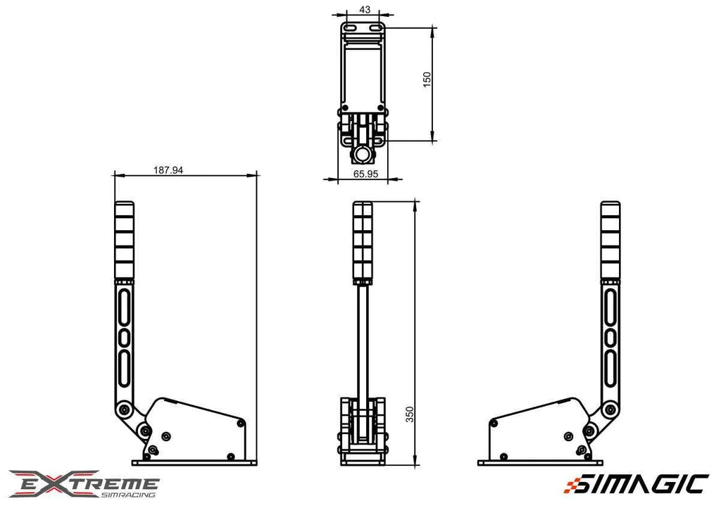 SIMAGIC - TB1 HAND BRAKE