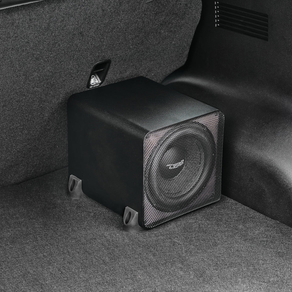 Dual 8" Loaded High End Aluminum Subwoofer Enclosure 300 Watts Rms