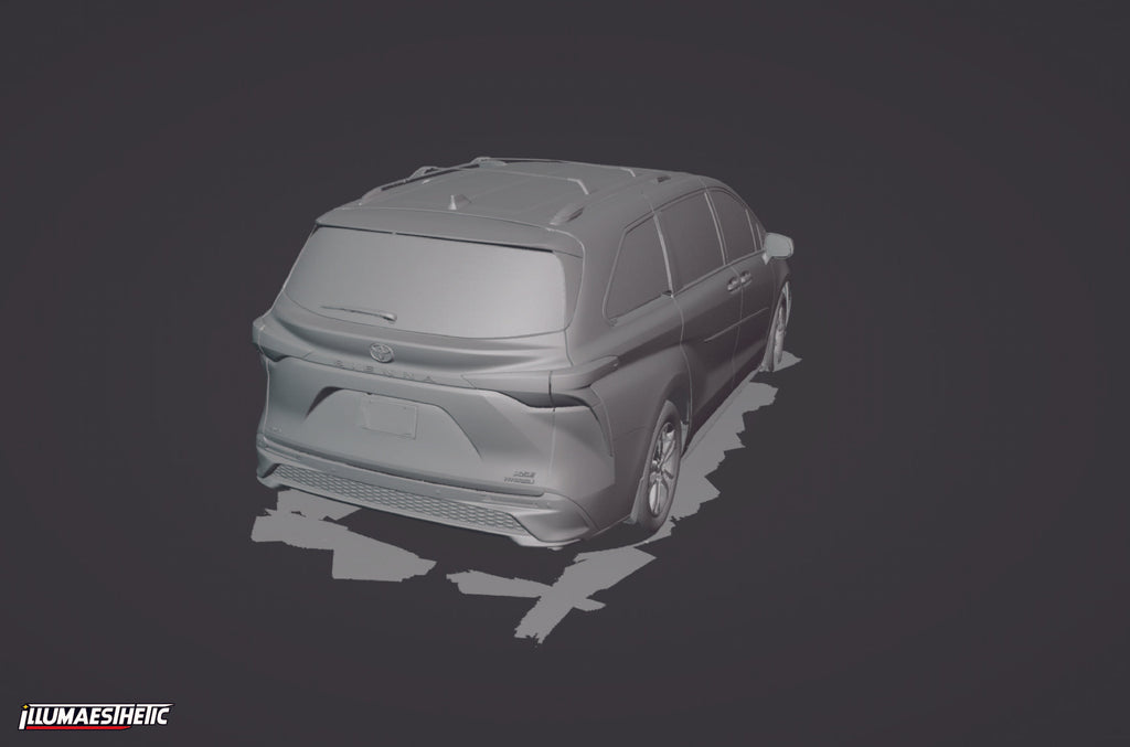 Toyota Sienna XSE (XL40) 3D Scan (2021+)