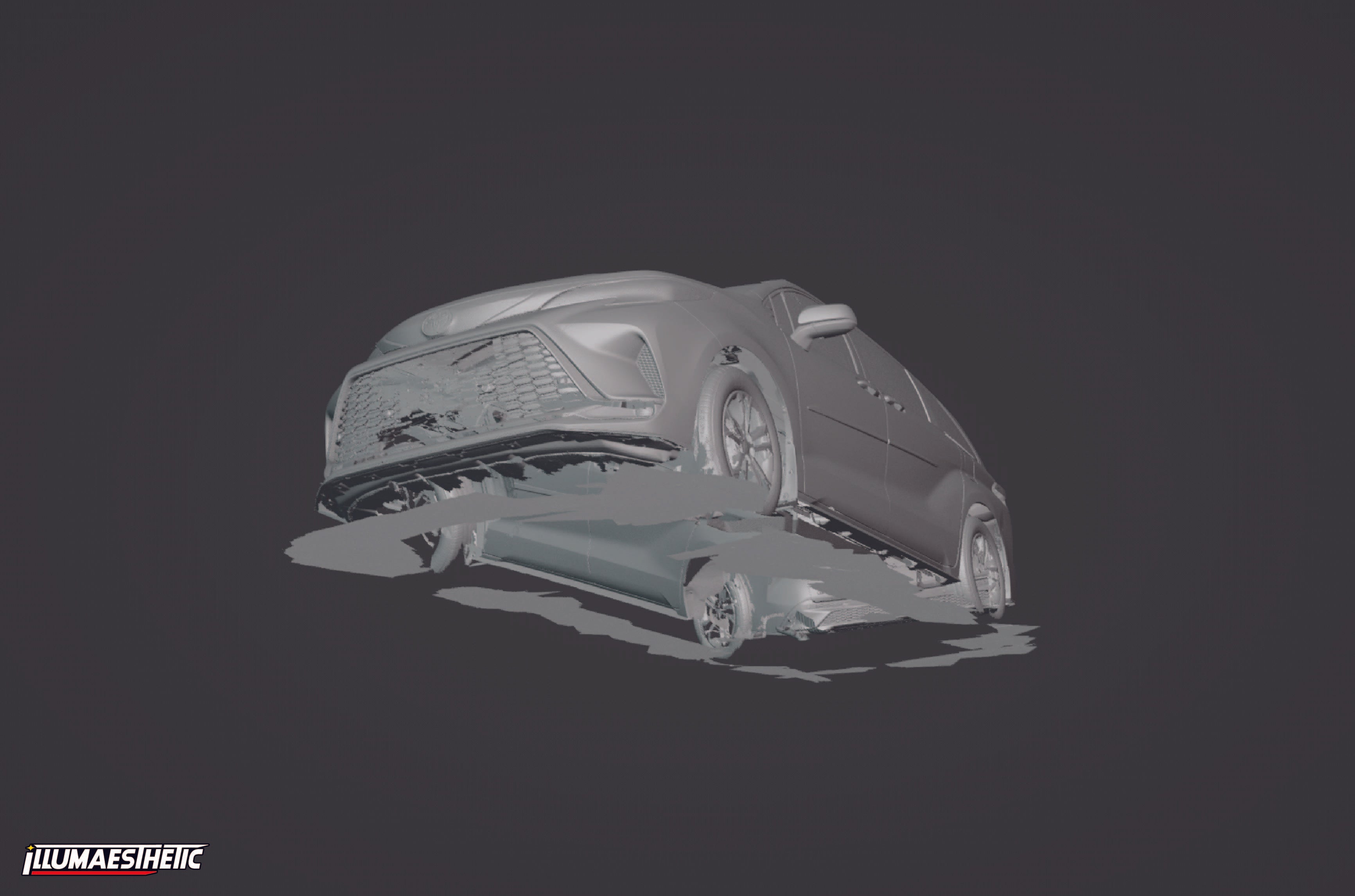 Toyota Sienna XSE (XL40) 3D Scan (2021+)