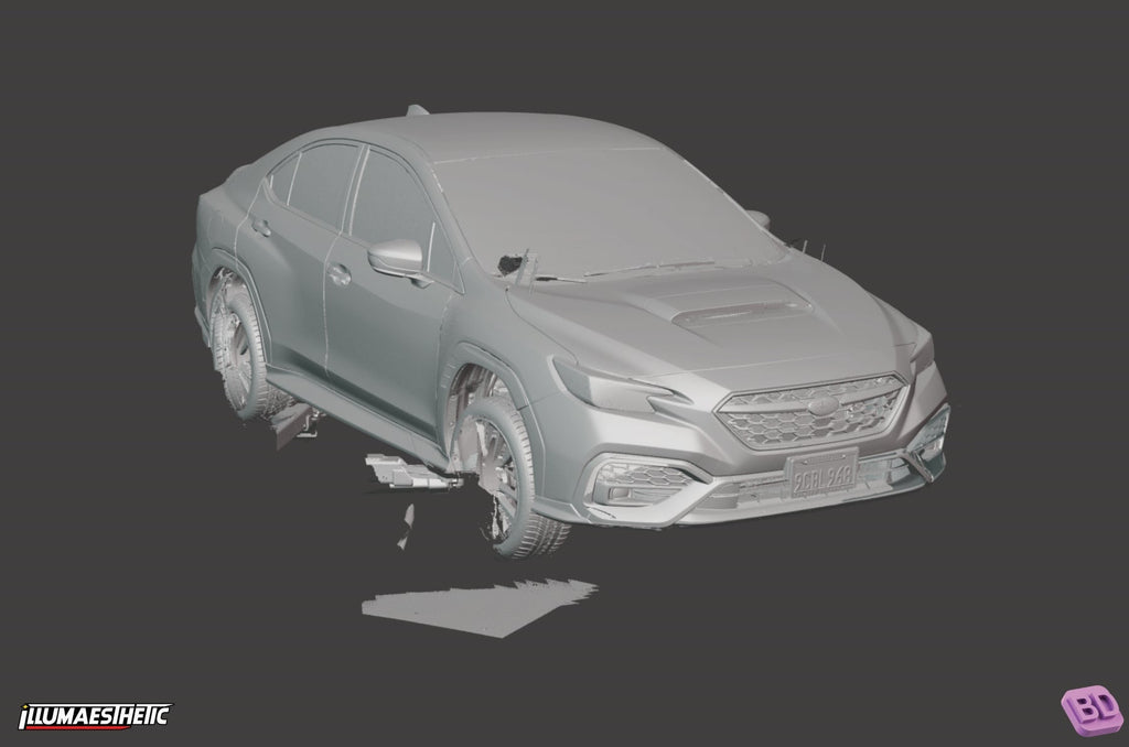 Subaru WRX (VB) 3D Scan (2022+)
