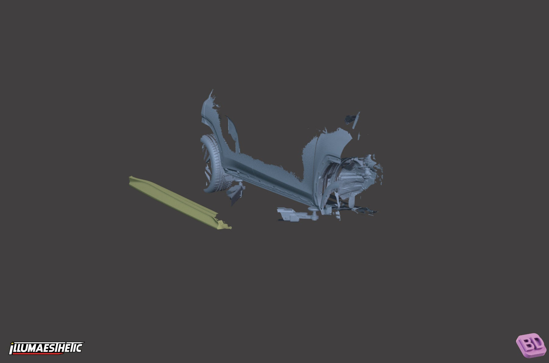 Subaru WRX (VB) 3D Scan (2022+)