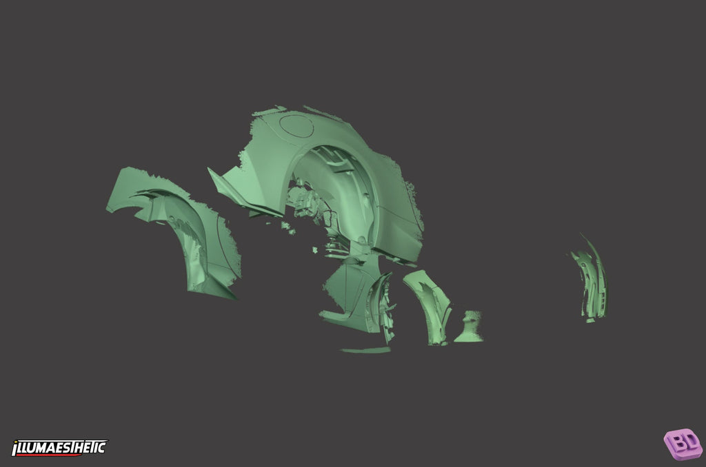 Subaru BRZ / Toyota GR86 (ZD8 / ZN8) 3D Scan (2022+)
