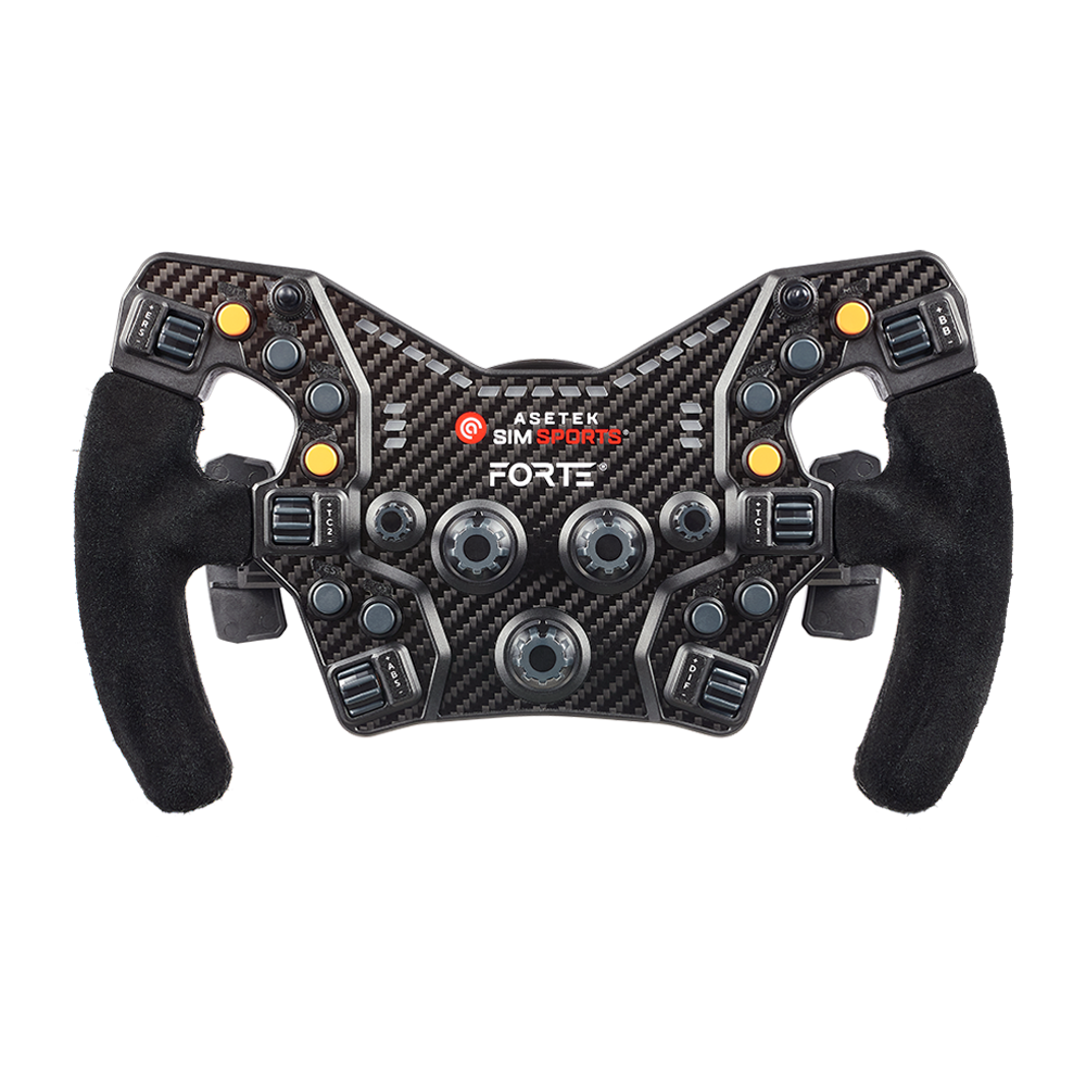 Asetek SimSports® Formula Suede Handles