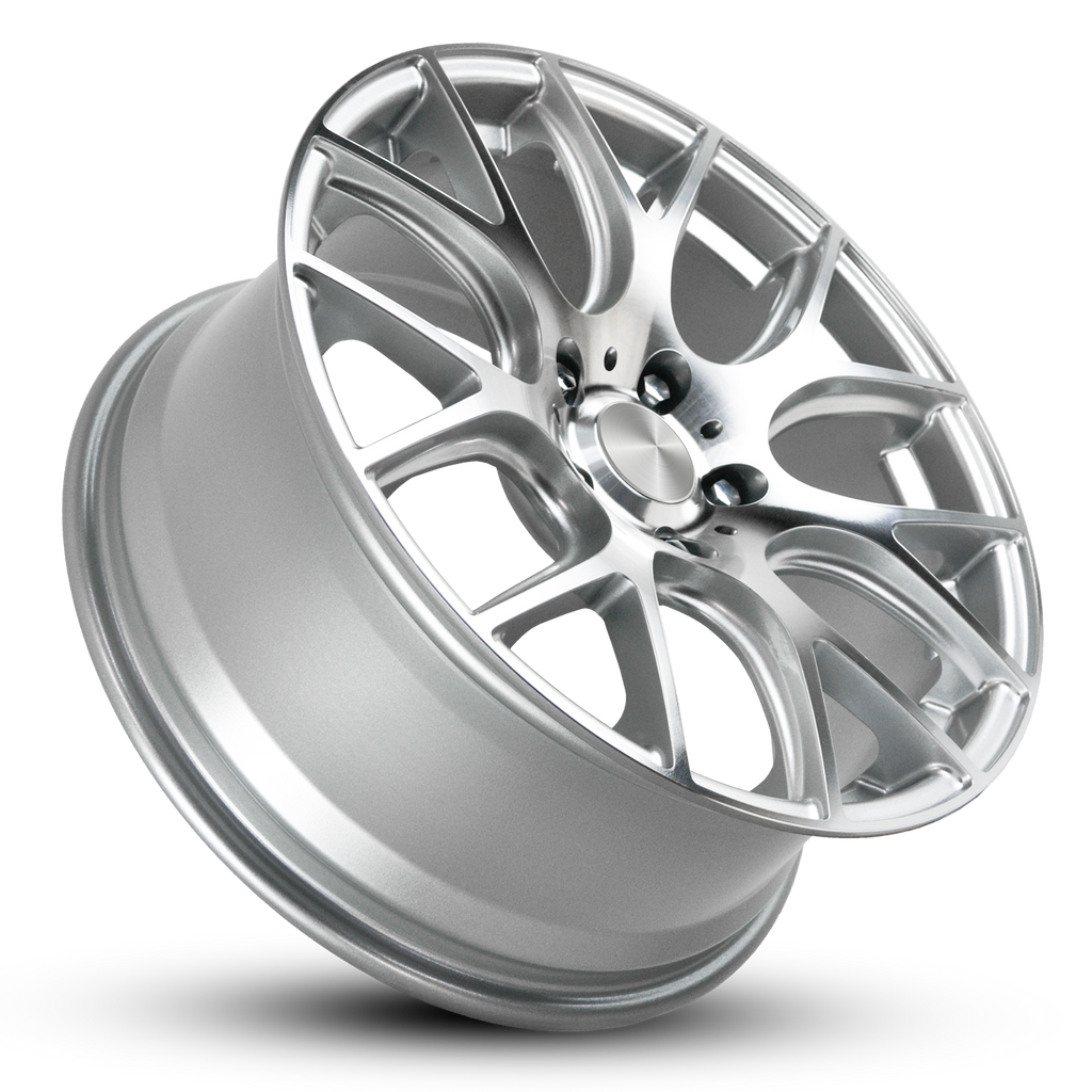 PRO SPOKE | Silver Machined Face | 18x9.0 ( 5x120 )