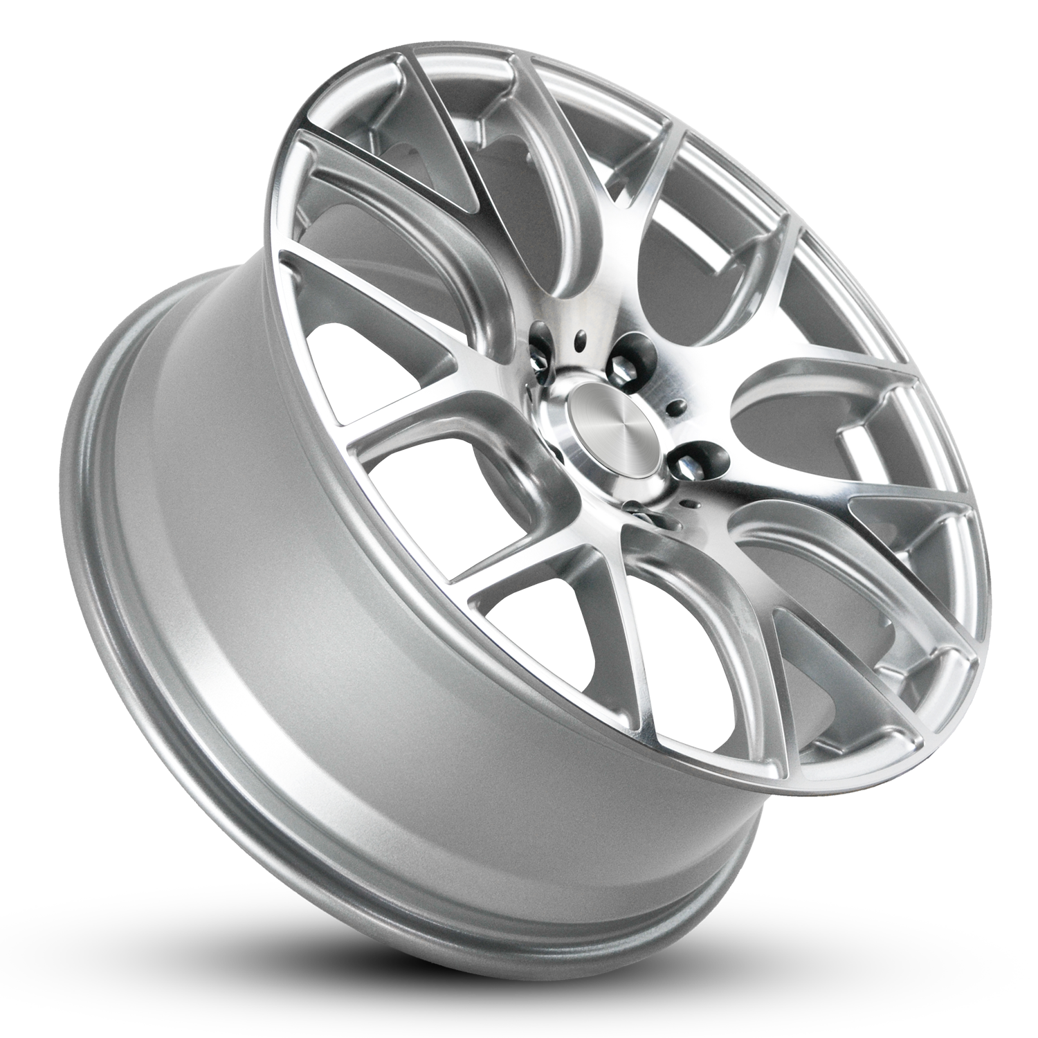 PRO SPOKE | Silver Machined Face | 18x9.0 ( 5x120 )