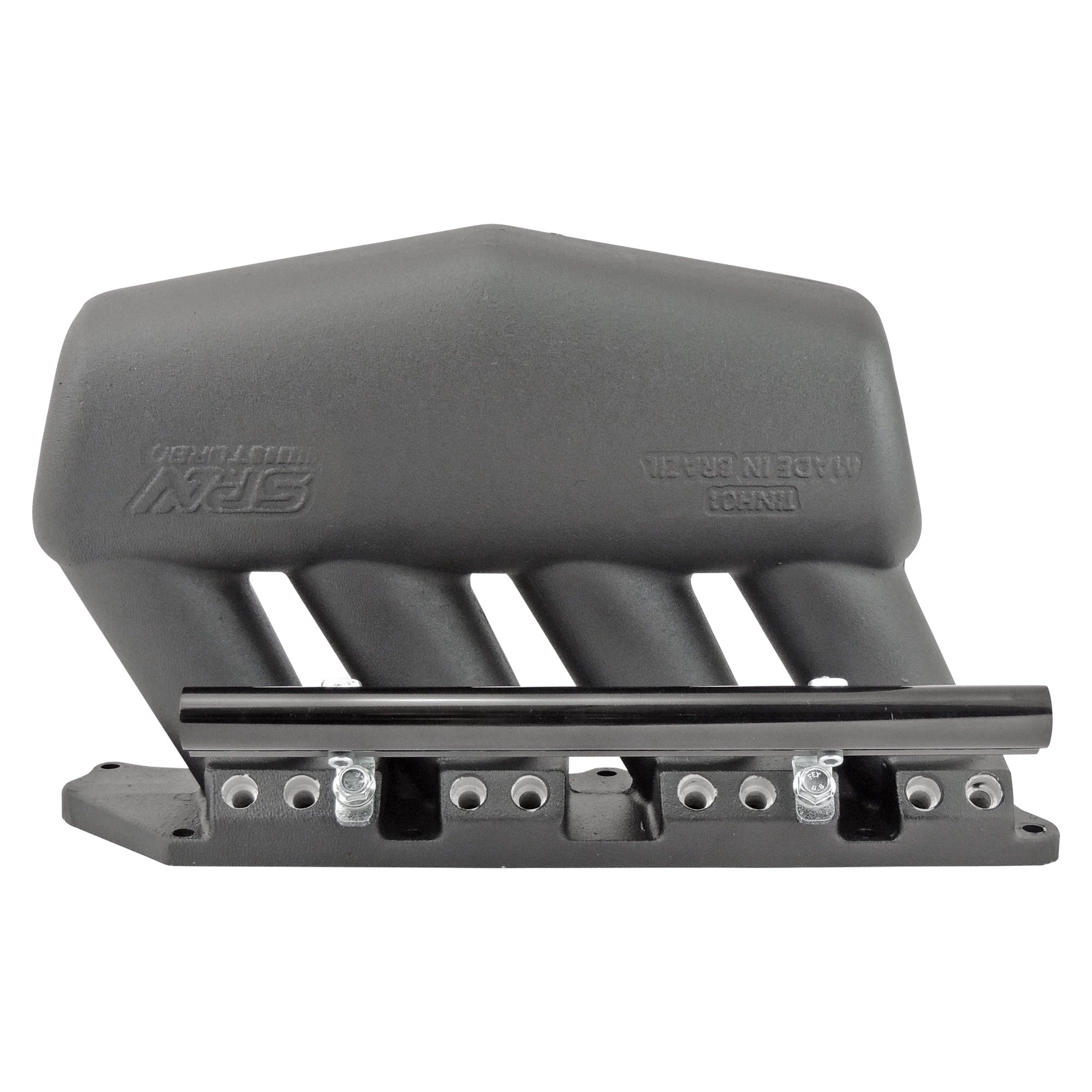 Intake manifold for 8th gen Honda Civic SI (K20 engine) - 8 injectors - Mustang throttle - Black