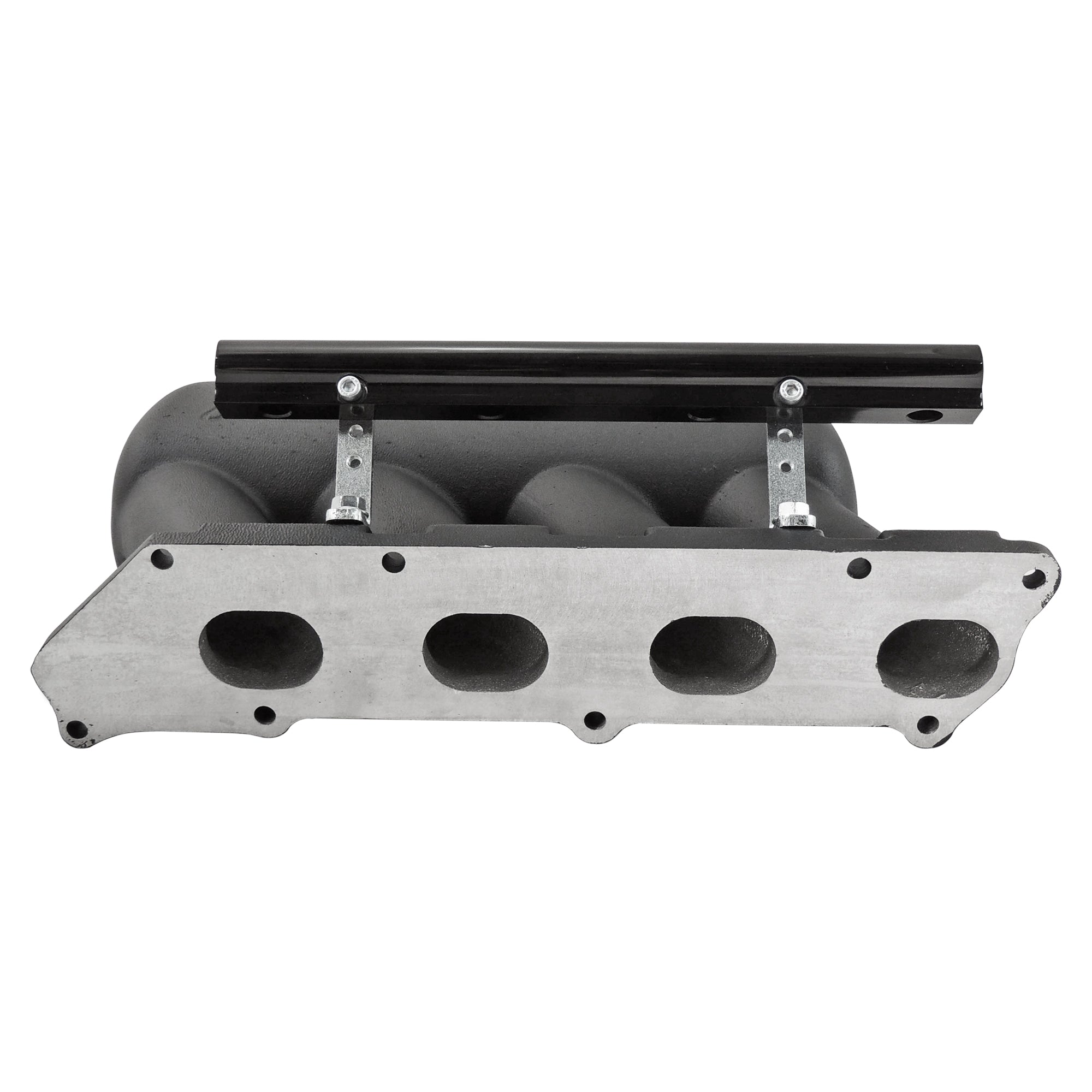 Intake manifold for 8th gen Honda Civic SI (K20 engine) - 8 injectors - Mustang throttle - Black
