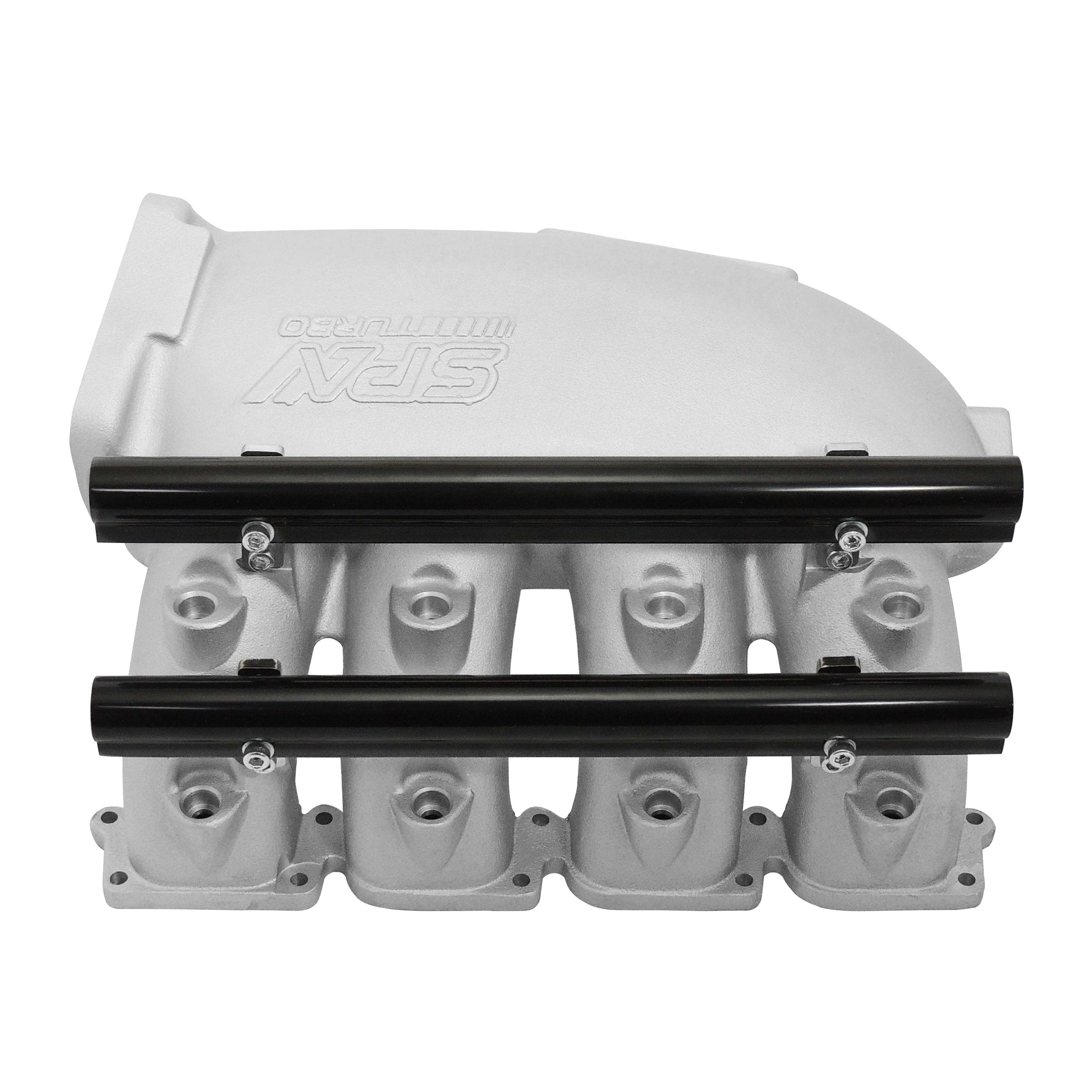 Cast Aluminum Intake Manifold for transverse VW/AUDI 1.8T with 8 injectors Fuel Rail Kit (left side without throttle bolt holes)