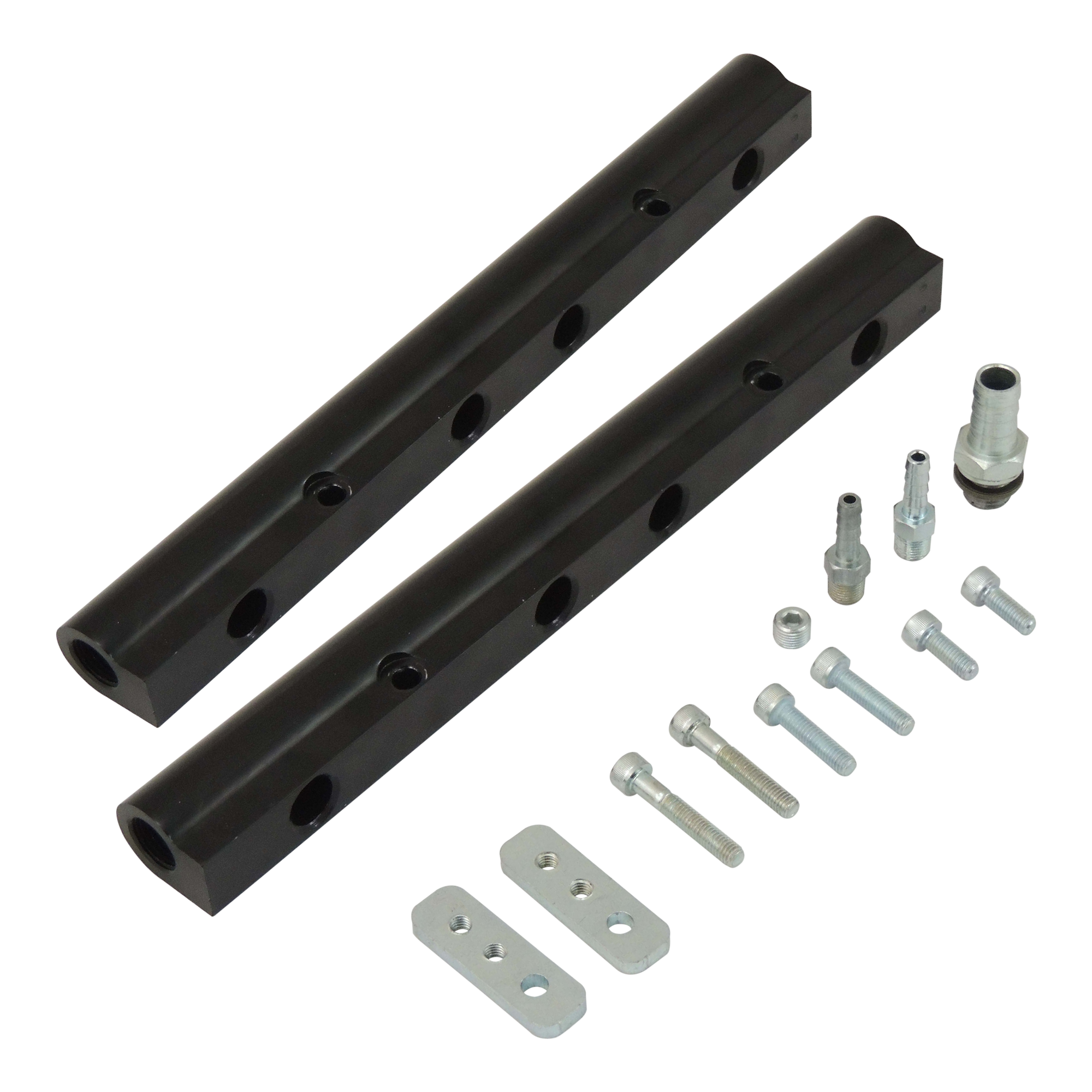 INTAKE MANIFOLD VW 8V LONGITUDINAL - 8 INJECTORS BLACK