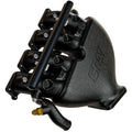 Cast Aluminum Intake Manifold for longitudinal VW/AUDI 1.8T with 4 injectors Fuel Rail Kit (OEM throttle) Black