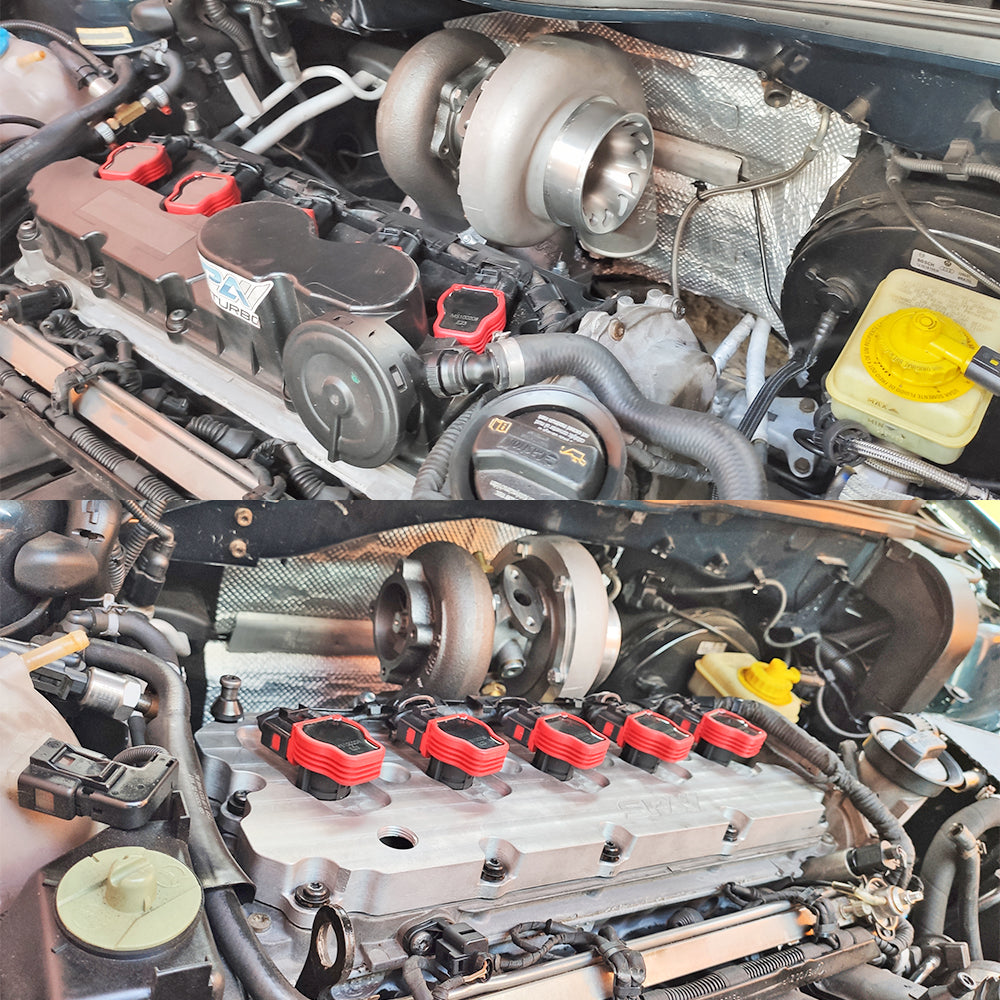 VW Jetta / Golf MK4 2.5L 5 cylinder 20V 07K T3 top mount turbo manifold wastegate V-Band