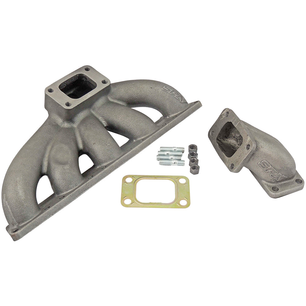 VW Jetta / Golf MK4 2.5L 5 cylinder 20V 07K T3 top mount turbo manifold wastegate V-Band