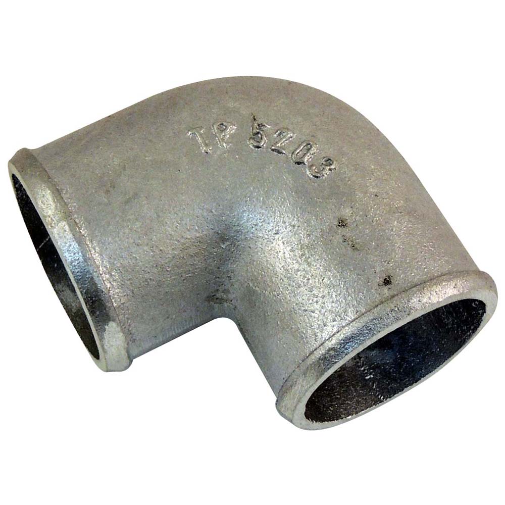 2.5â€ tight radius 90Â° elbow intake pipe