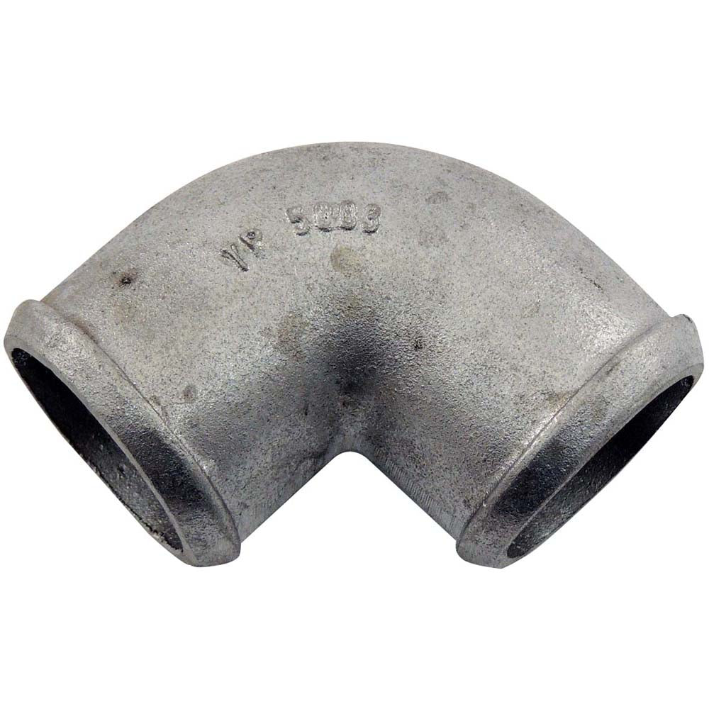 2.75â€ tight radius 90Â° elbow intake pipe