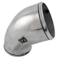 4"X 3" 60Â° reducer Elbow Intake pipe