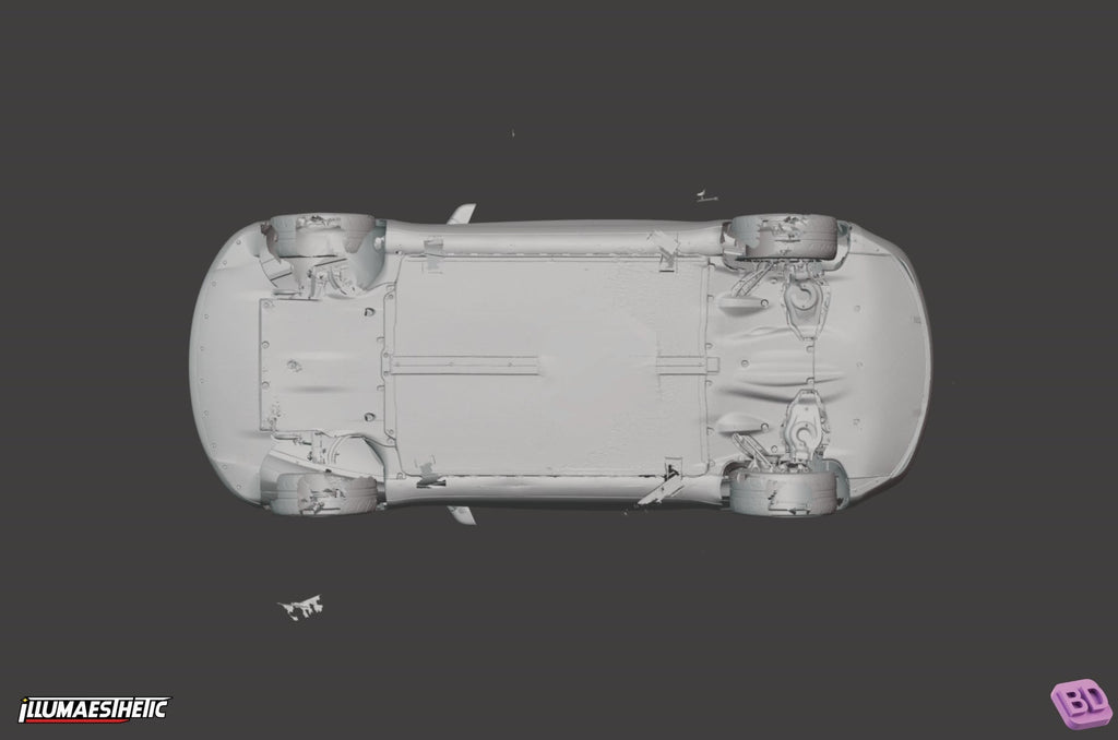 Tesla Model 3 3D Scan (2017-2023)