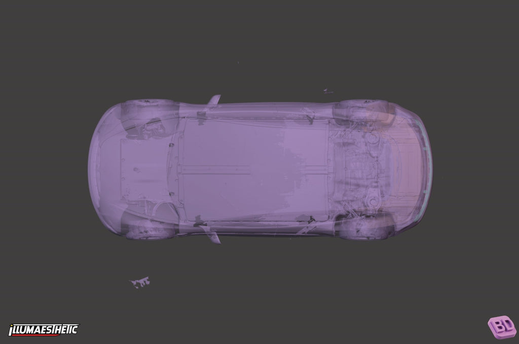 Tesla Model 3 3D Scan (2017-2023)