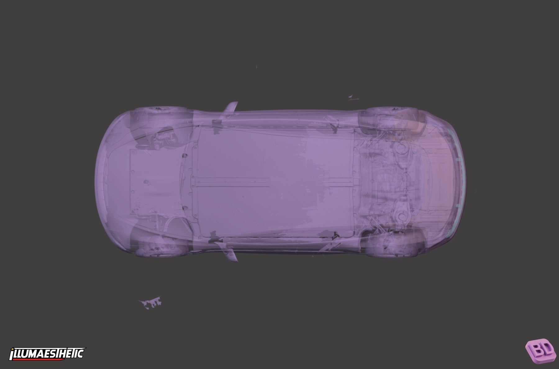 Tesla Model 3 3D Scan (2017-2023)