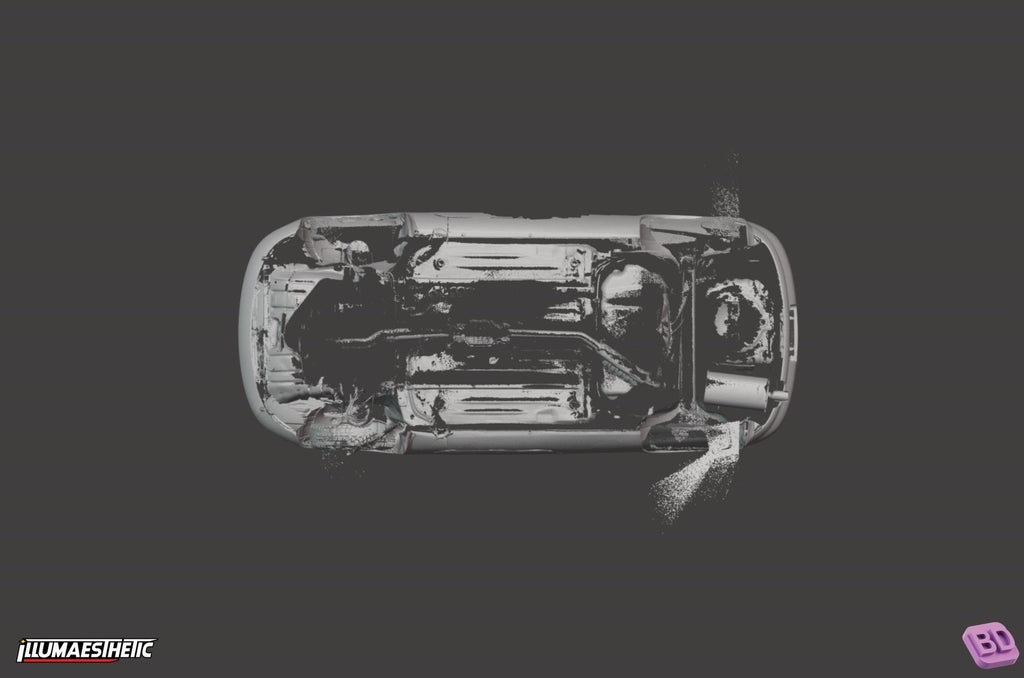 Toyota Sera (EXY10) 3D Scan (1990-1995)