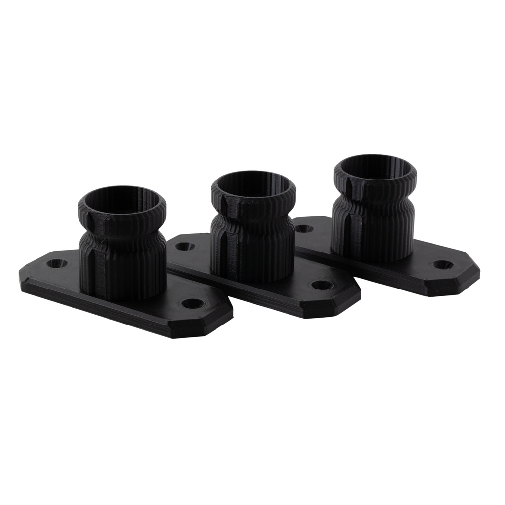 3-Pack Wall Mounts for Fanatec QR1 Quick Release