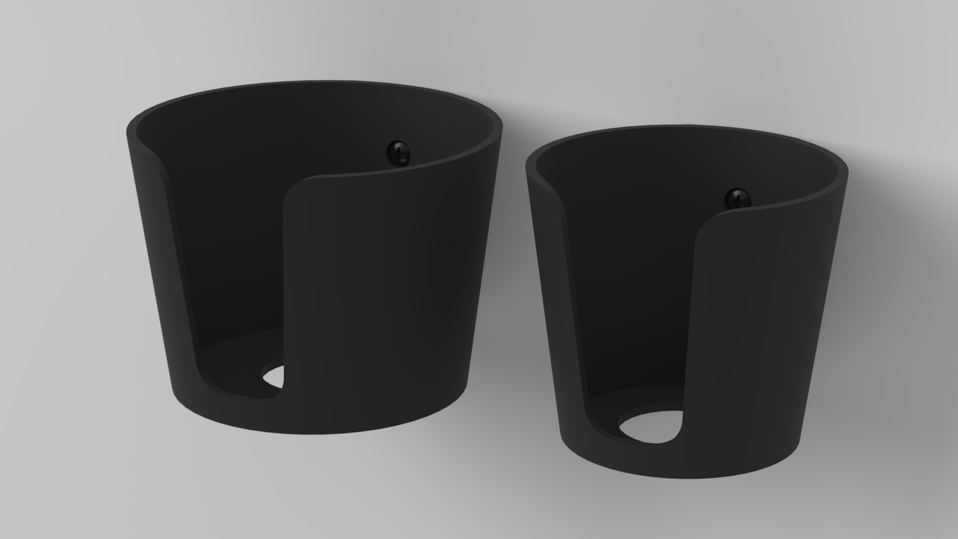 Wall Mount Cup Holder