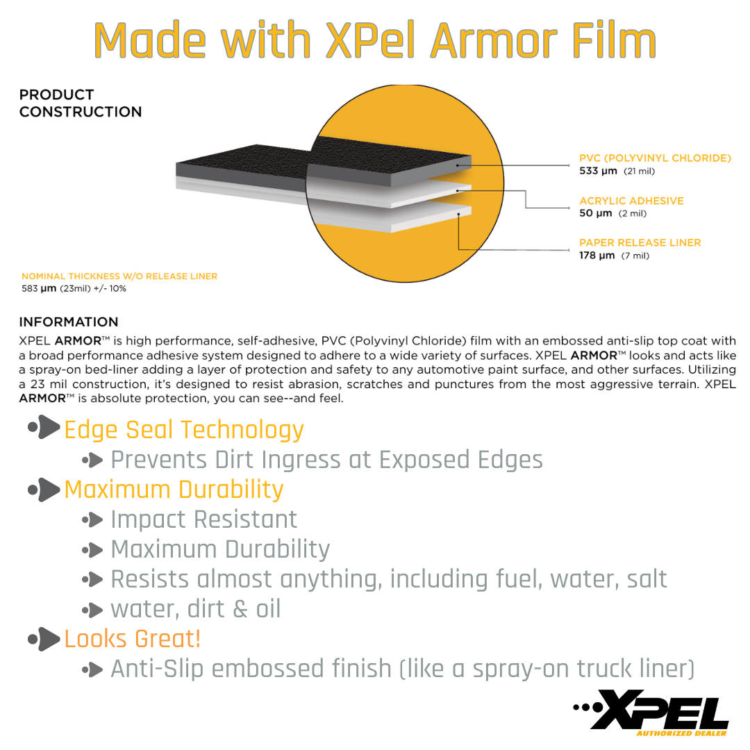 Xpel Armor Gear Tunnel Protection for Rivian R1T