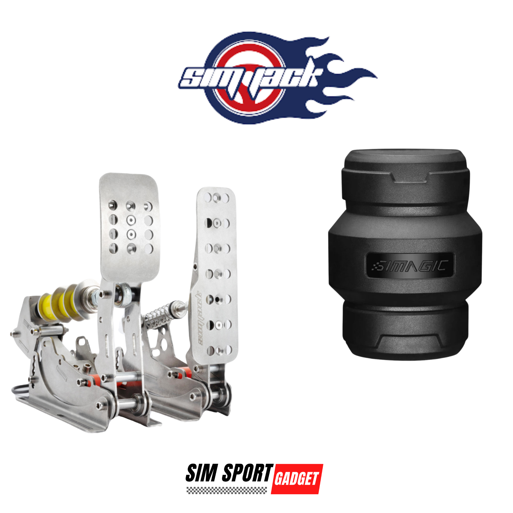 SimJack Ultimate Pedal Simagic P-HPR NEO Mount