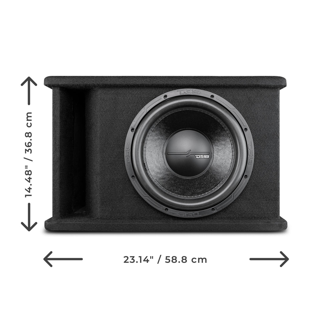 12" Loaded Subwoofer Ported Enclosure With ZR12.2D 800 Watts Rms