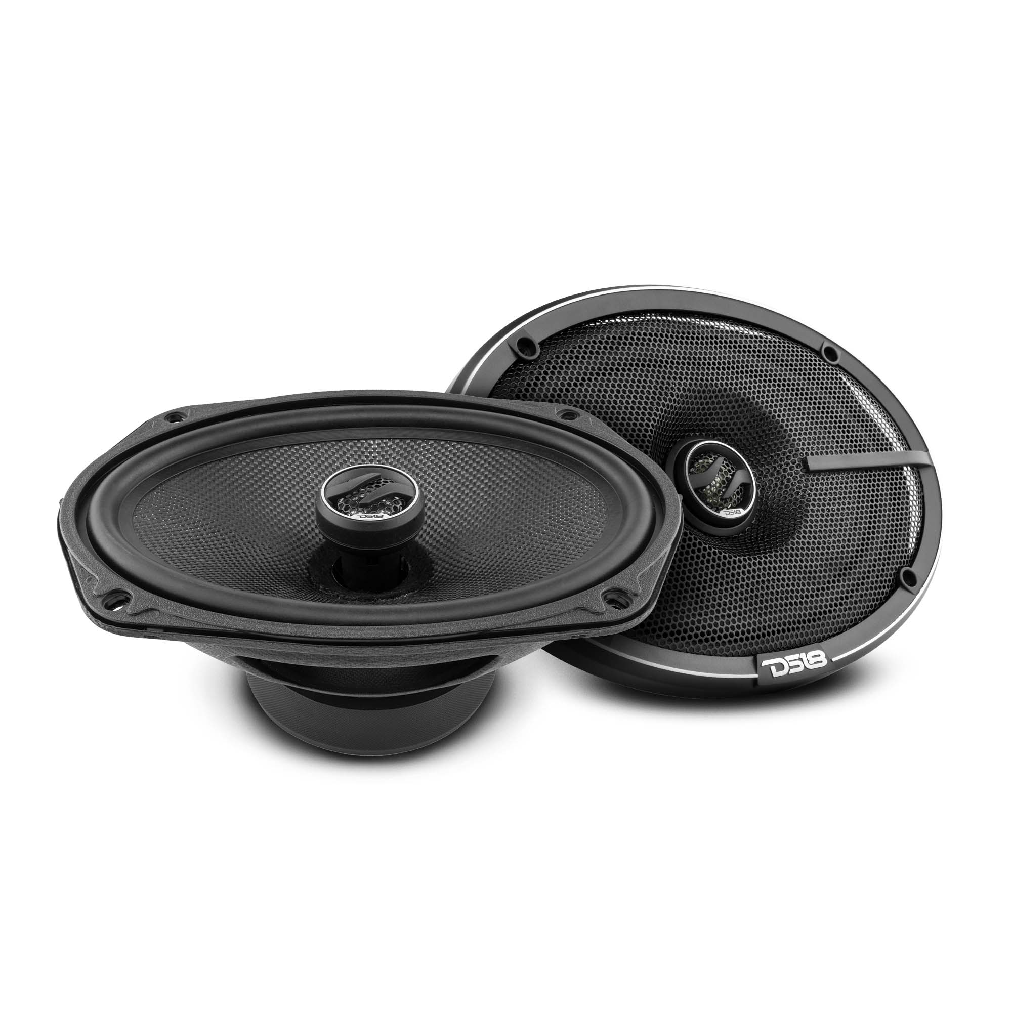 DS18 2008-2019 Toyota Highlander Front and Back Doors Speaker Better Upgrade Package 1600 Watts